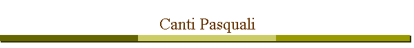 Canti Pasquali