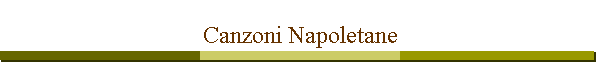 Canzoni Napoletane