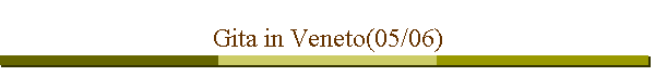 Gita in Veneto(05/06)