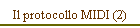 Il protocollo MIDI (2)
