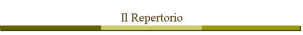 Il Repertorio
