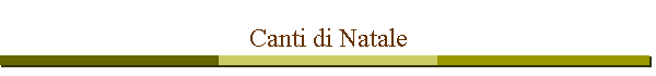 Canti di Natale