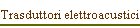 Trasduttori elettroacustici